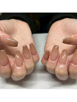 ジーナネイル 京都駅前(Zina nail)/ブラウングラデ