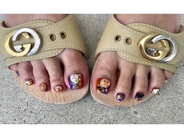 ハロウィンネイル