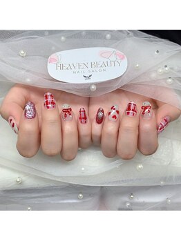 大人クリスマスネイル