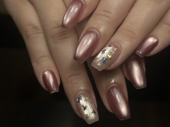 ギャルットネイル(GALTTO NAIL)/ガラスマグネット４本デザイン