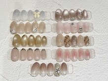 アトリエはるか 六本木ヒルズ店の雰囲気(シンプルなアートや、上品で女性らしいデザインが得意です。)