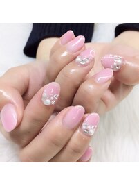 ピンク系グラデーション☆