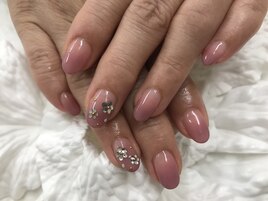 ストーンでお花☆