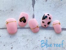 ネイルアンドまつげエクステ ブルーリーフ 四谷三丁目店(Blue Reef)/ハートネイル