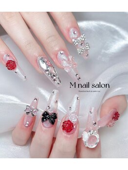 Mネイル/キラキラ/ラブリー/