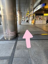 メモト アステ川西能勢口店(memoto)/memoto川西能勢口店 道案内