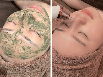 ルタンリッシュ さいたま店(Lutan Riche)の写真/憧れの韓国女優肌へ！剥離なし【ハーブピーリング＋毛穴吸引★￥7700】毛穴の汚れゴッソリ♪開いた毛穴に◎