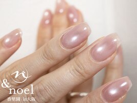 水光マグネットネイル