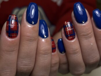 チェックネイル