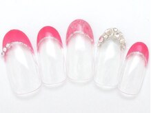 リボン 立川店(Ribbon)/定額SimpleArt6700円+tax ピンク