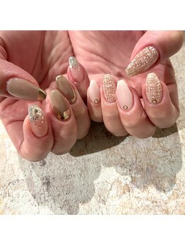 プライベートネイルサロン キャンバス(CANVAS)/アシメネイル