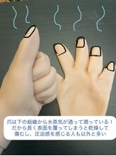 桃の木 吉祥寺店/ネイルすると爪が傷む理由