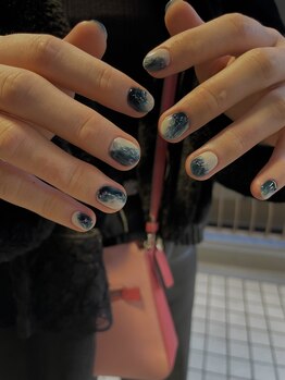 Mネイルアンドカフェ シェレステ/モヤモヤ～