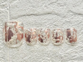 ネイルサロンキティ(nail salon Kitty)/FOOTニュアンス ¥8980