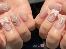 エマネイル プラス キハクヤ 梅田店(EmaNail+KIHAKUYA)/ガーリーネイル♪