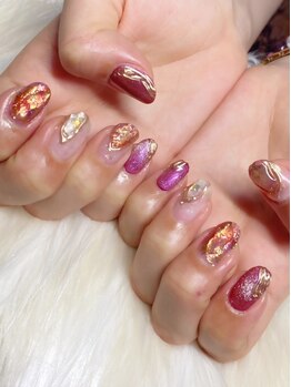 ヴィオラネイル(VIOLA.nail)の写真/【前橋市朝倉町】持ち込みアートが人気のプライベートサロン！モチの良さ、仕上がりの美しさに満足度◎