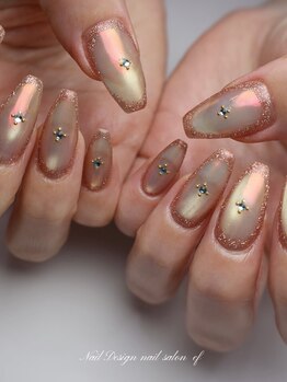 エフネイル(ef nail)の写真/自然な長さ出し～ロングまで◎シーンに合わせた美しい指先へ仕上げます★爪のお悩みはぜひご相談ください♪