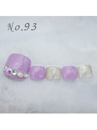 フットネイル：No.93