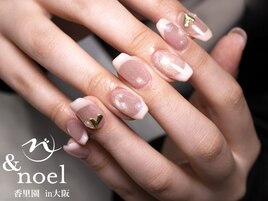 ヌーディピンク フレンチネイル