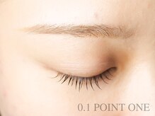 ポイントワン(0.1 POINT ONE)の雰囲気（まつげパーマ/マツパ/まつ毛パーマ/ラッシュリフト/まゆげ/眉毛）