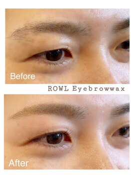 ロール(Rowl)/眉スタイリング