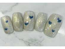 ヘブン ネイル 鶯谷(HEAVEN Nail)/ブルーハートネイル