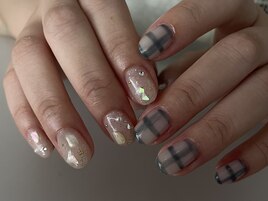 チェックネイル【9.15】