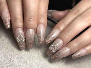 レア(le'a)/長さだし/ラメグラデ