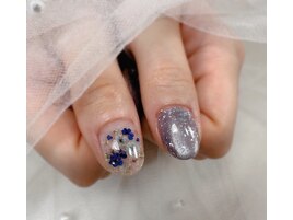 enoi☆新色PRISM×押し花Design