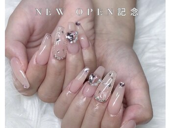 melt.仙台【パラジェルネイル/フィルイン/マグネット/長さだし/持ち込み】/ ワンカラー/ネイルハートネイル