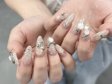 ローランリム(LORAN Lim)/バレエコア×ピアスネイル