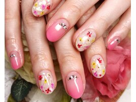 押し花ネイル