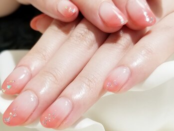 キープ ネイルサロン(KEEP)/ピンクグラデーション♪