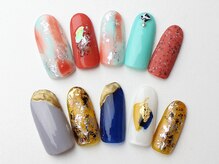 ユースタイル 新宿店(U-style)/ぬりかけニュアンスネイル