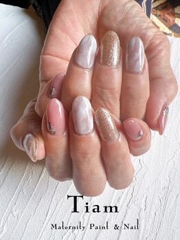 ティアム マタニティペイント アンド ネイル(Tiam Maternity Paint&Nail)/4Designコース★ご新規様¥6800
