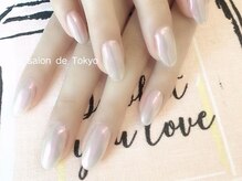 サロンド トウキョウ(Le salon de TOKYO)/夏キラキラ☆パウダーネイル