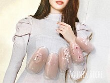 アグニークリッシェ(Agunik Riche)/【押し花ネイル】