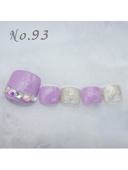 はあとねいる 大阪福島店/フットネイル：No.93
