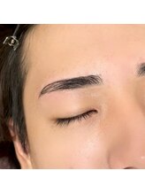 ビューステージ アイブロウサロン 天神/メンズ平行アーチ眉