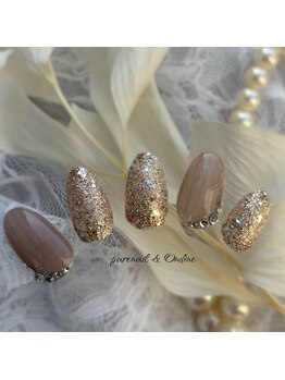 ピュアネイルアンドオンディーヌ/オーダーチップ アート4本