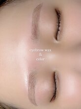 プロの似合わせ技術で理想の美眉に！アイブロウワックススタイリング☆