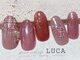 ネイルアトリエルカ(nail atelier LUCA)の写真/冬ネイルはツイードネイルやキルティングネイル等、韓国ネイル・トレンドネイルの種類も豊富◎