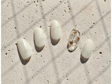 デリカ(DELICAT)/10種定額　ホワイト×シェル