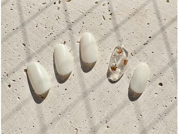 デリカ(DELICAT)/10種定額　ホワイト×シェル