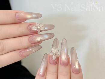 ワイスリー(Y3)/ワンホン／マグネットフラワー