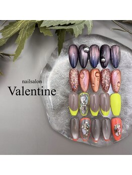 ネイルサロン ヴァレンタイン(nailsalon Valentine)/手と足派手めコース