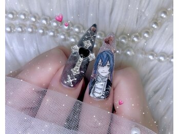 ネイル アリーズ セカンド(nail Allies 2nd)/痛ネイル ロングネイル 推し