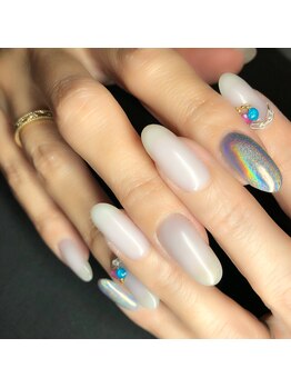 キャプラスネイル ミュウ(CAPLUS NAIL Mew)/ポイントユニコーンネイル