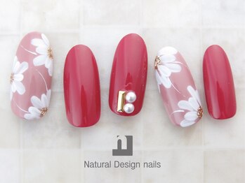 ナチュラルデザイン 品川本店(Natural Design)/プレミアムデザインネイル￥8800