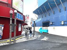 ベリーラッシュ 千葉駅前店(VeryLash)/道案内3【ちばぎんをくぐると】